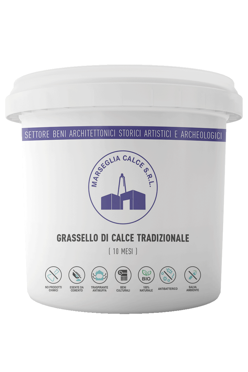 TRADITIONAL LIME GREASE CREAM CL / 90S PL cured 10 months (23 kg bucket)